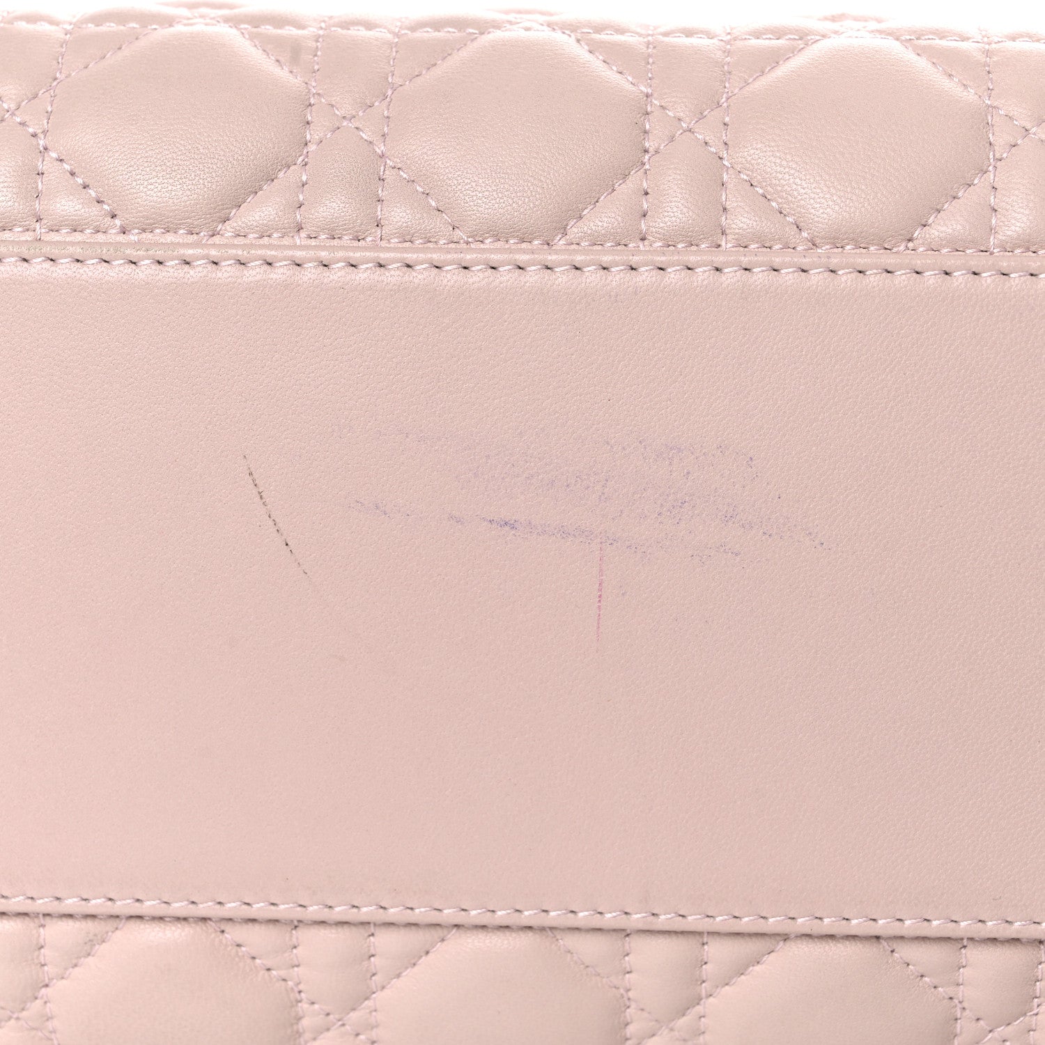 Christian Dior Lambskin Cannage Large Dior Soft Shopping Tote Beige Light Pink 14 of 25