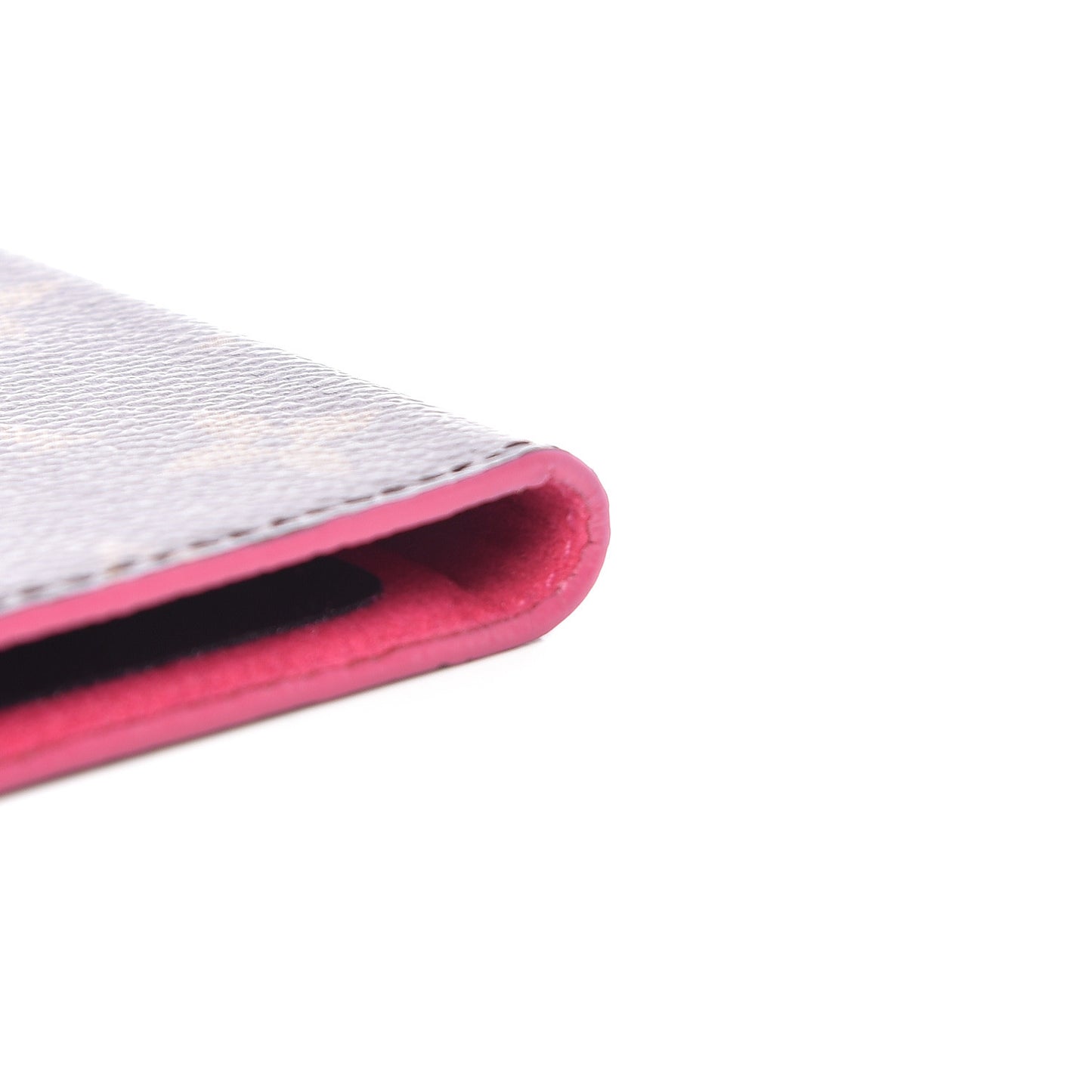 Monogram iPhone X Folio Case Rose Pop