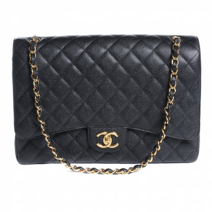 Chanel Caviar Quilted Maxi Double Flap Black 1 of 10