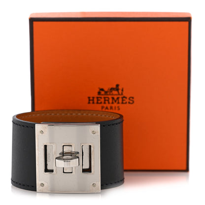 Hermes Box Kelly Dog Bracelet Black 6 of 6
