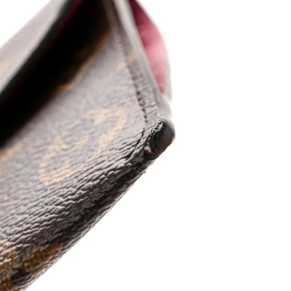 Louis Vuitton Monogram Jeanne Wallet Fuchsia 10 of 13