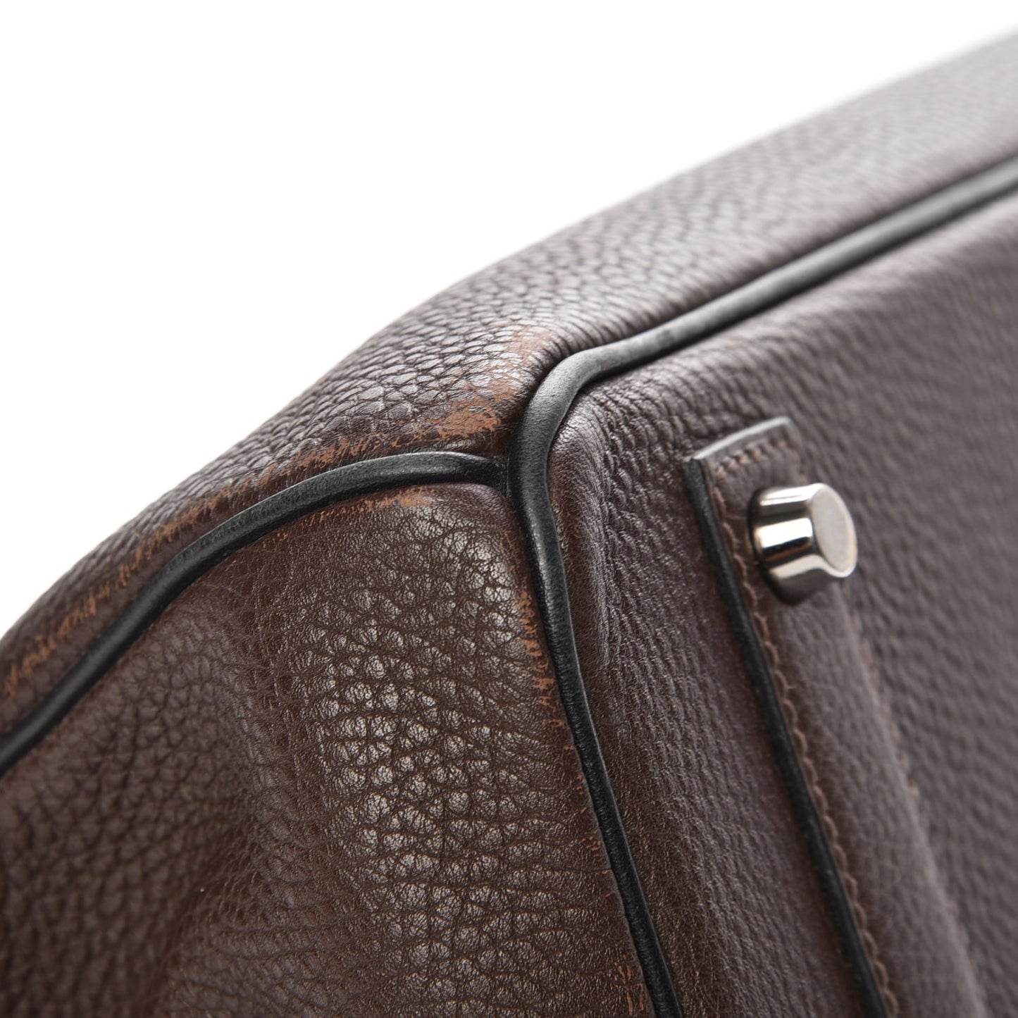 Togo Birkin 40 Chocolate