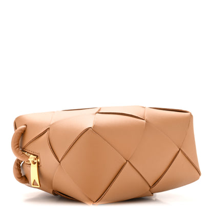 Bottega Veneta Lambskin Maxi Intrecciato Mini Cassette Camera Bag Acorn 4 of 10