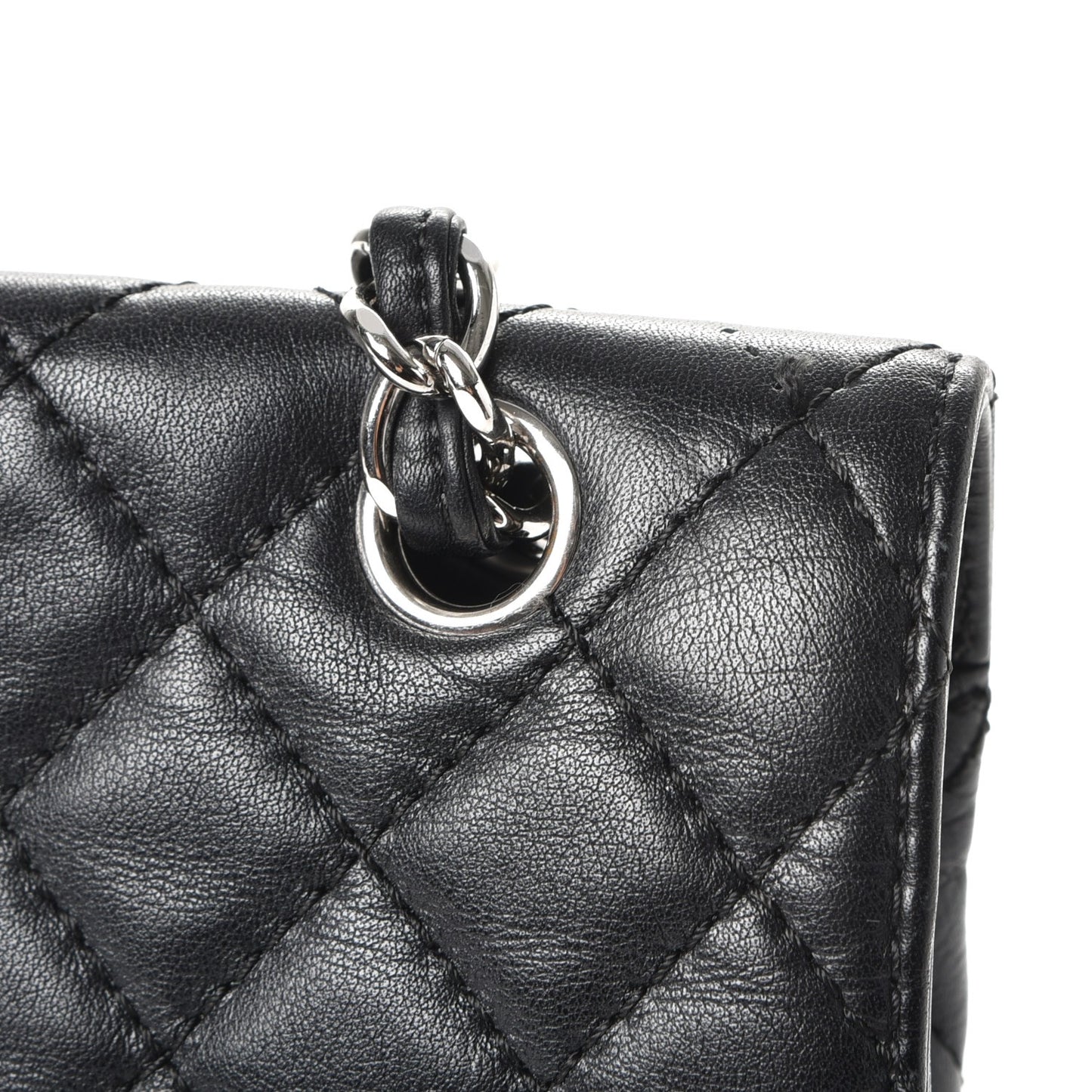 Calfskin Quilted In The Business Flap Black