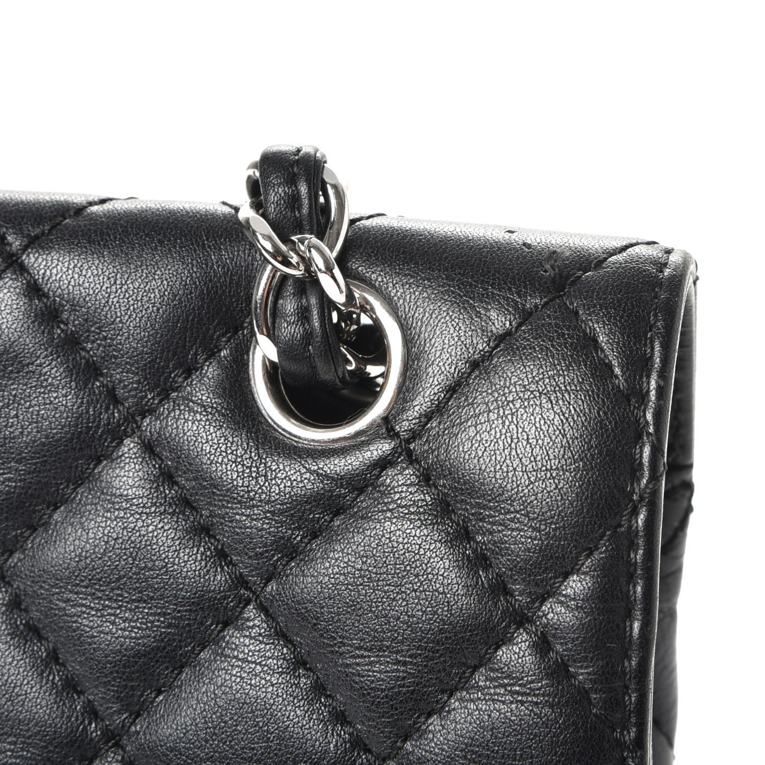 Chanel Calfskin Quilted In The Business Flap Black 9 of 12