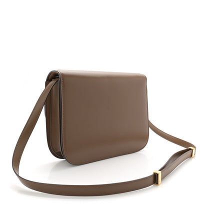 Celine Smooth Calfskin Medium Classic Box Flap Bag Camel 3 of 14