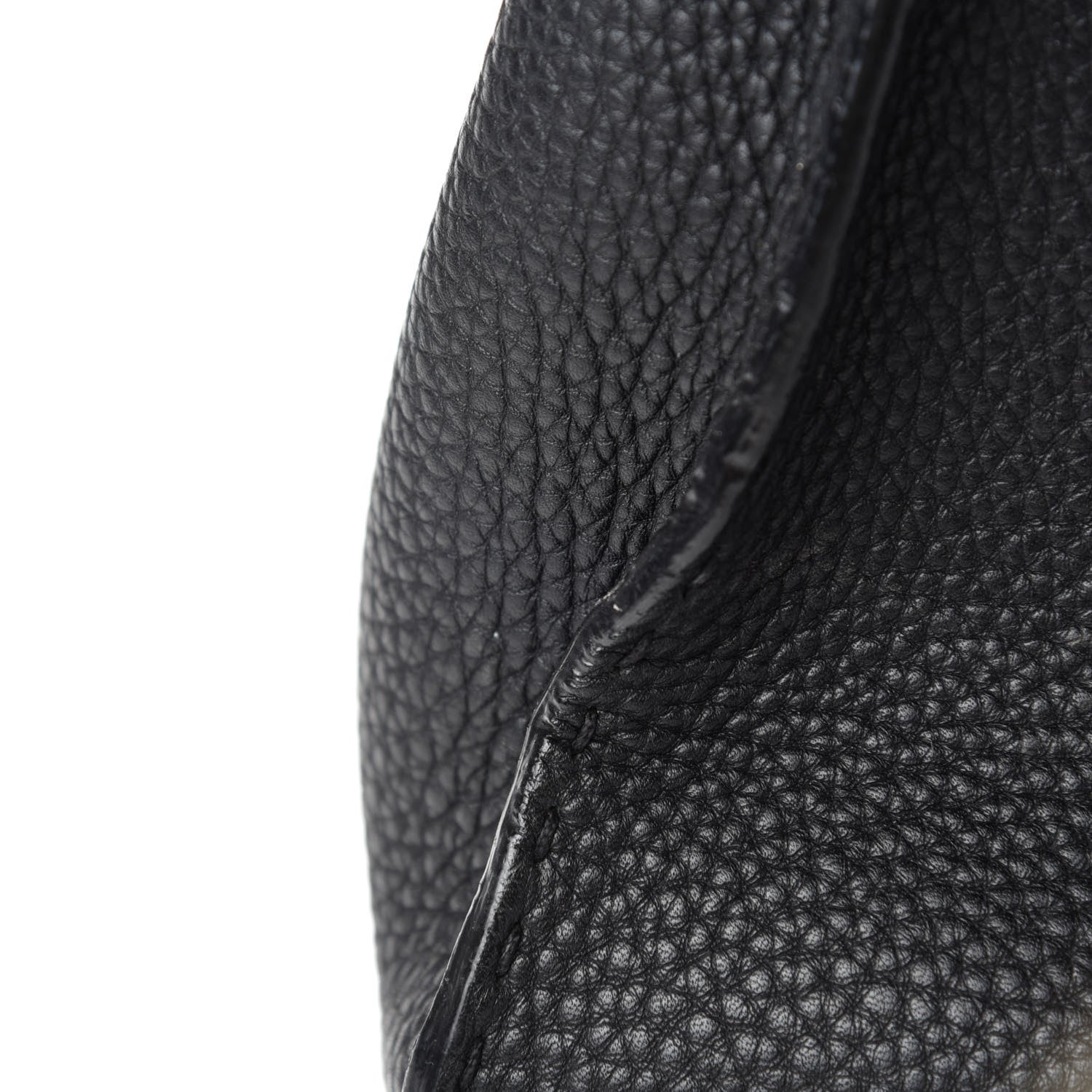 Fendi Cuoio Romano Selleria Bi-Color Medium Peekaboo Iconic Satchel Black Mou 11 of 15