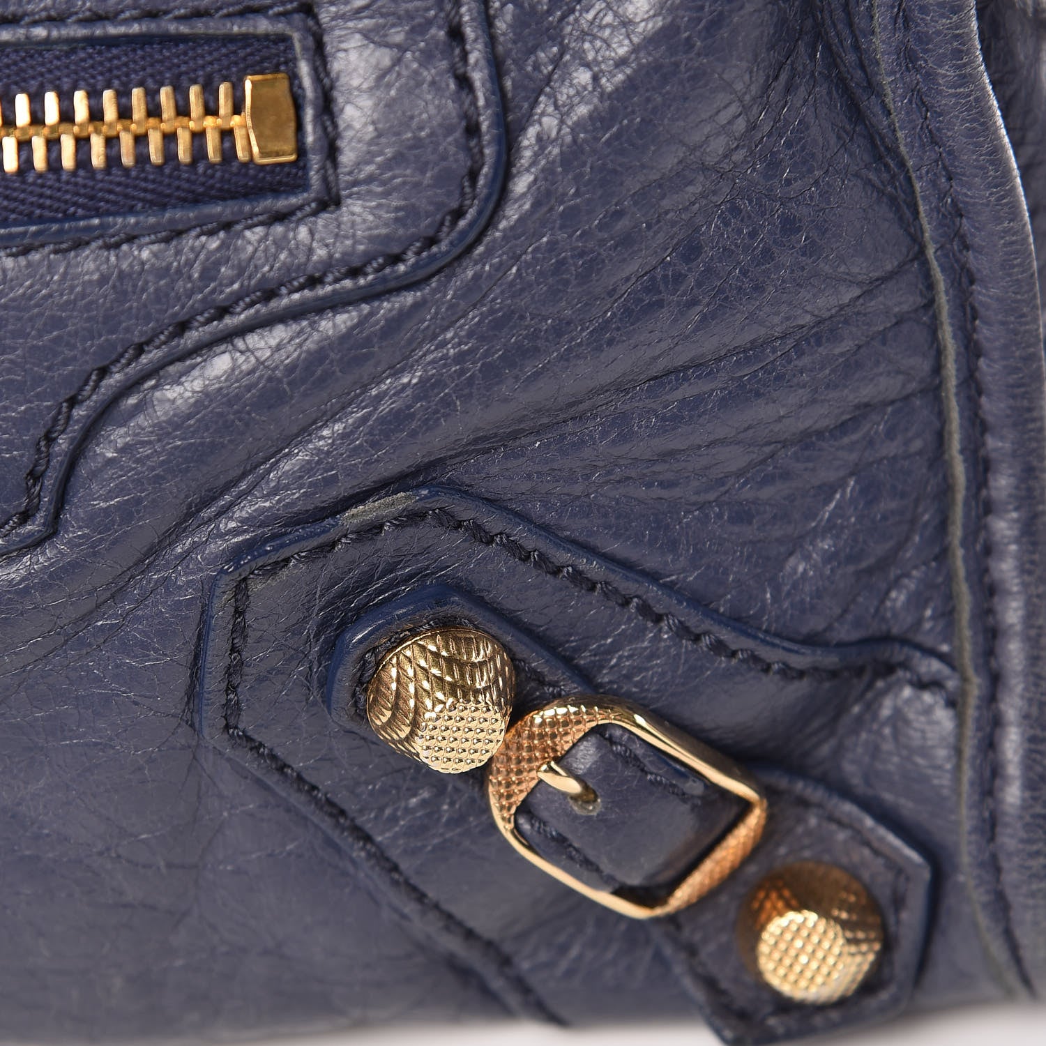 Balenciaga Agneau Giant 12 Gold Hardware Mini City Gris Chartreux 13 of 14