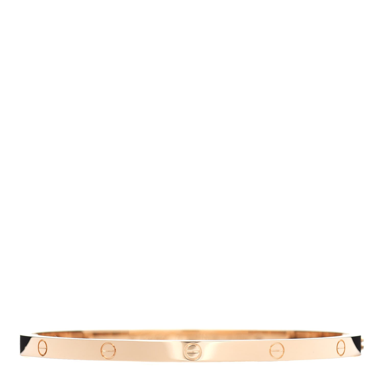 Cartier 18K Yellow Gold Small LOVE Bracelet 17 3 of 5