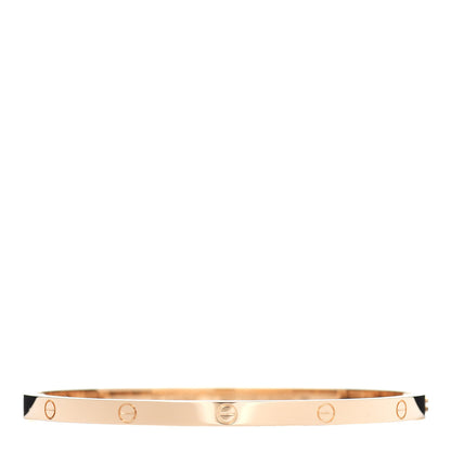 Cartier 18K Yellow Gold Small LOVE Bracelet 17 3 of 5