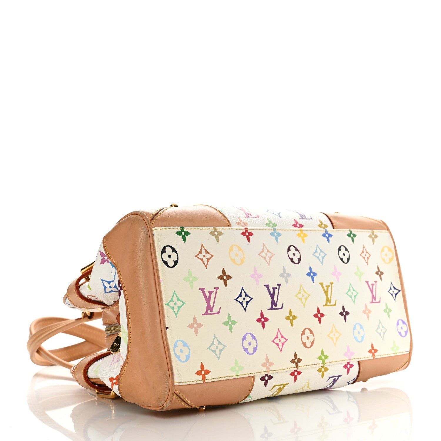Louis Vuitton Monogram Multicolor Claudia White 4 of 13