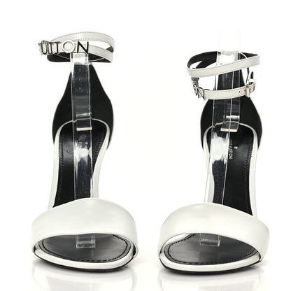 Louis Vuitton Calfskin Call Back Sandals 40 White 2 of 9