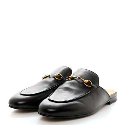 Gucci Calfskin Womens Princetown Slippers 40.5 Black 3 of 9