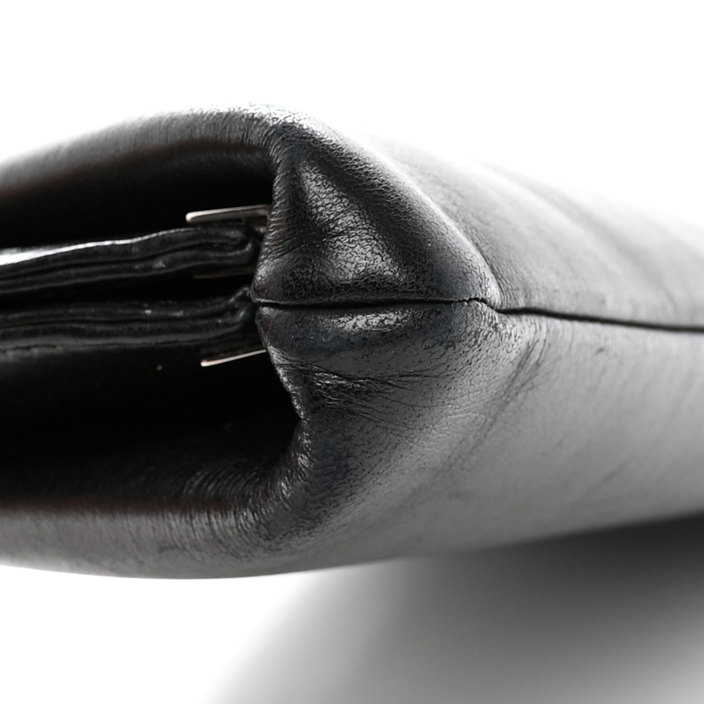 Lambskin 5x5=CC Clutch Black