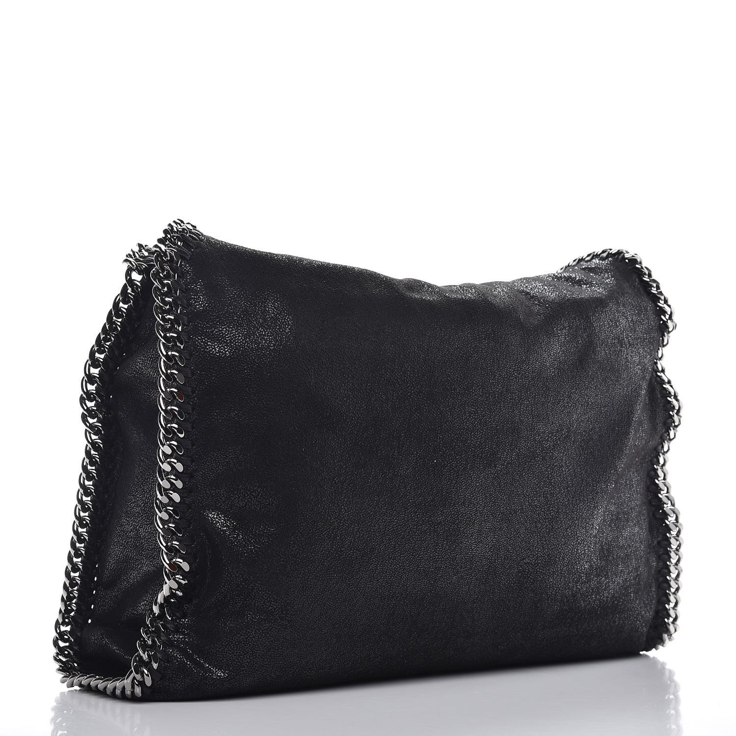 Shaggy Deer Small Falabella Tote Black