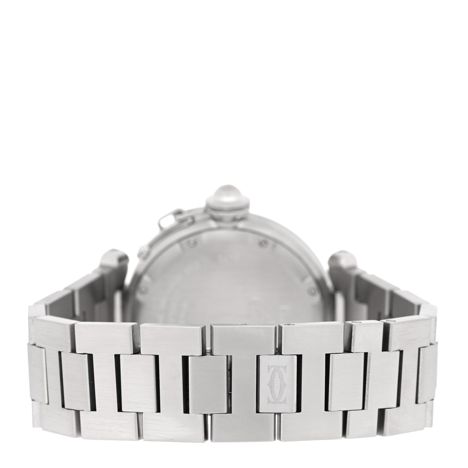 Cartier Stainless Steel 35mm Pasha C Big Date Automatic Watch Pink 3 of 5