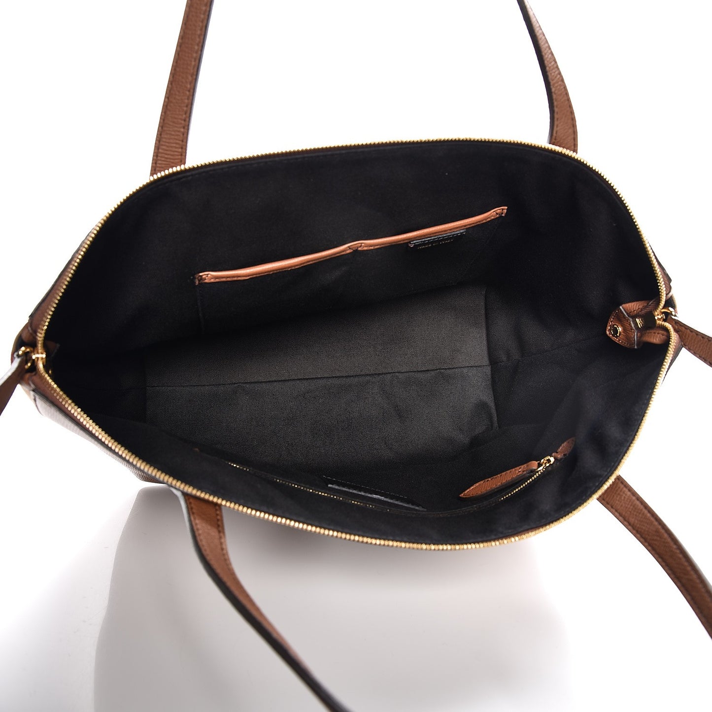 Derby Calfskin House Check Medium Welburn Tote Tan