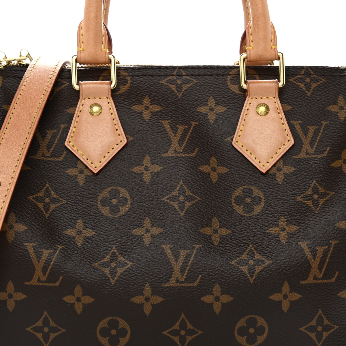 Louis Vuitton Monogram Speedy Bandouliere 25 7 of 10