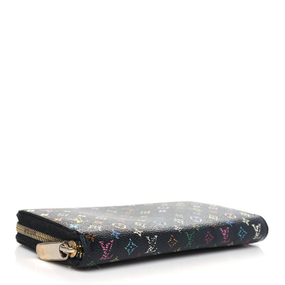 Louis Vuitton Monogram Multicolor Zippy Wallet Black Pistachio 4 of 9