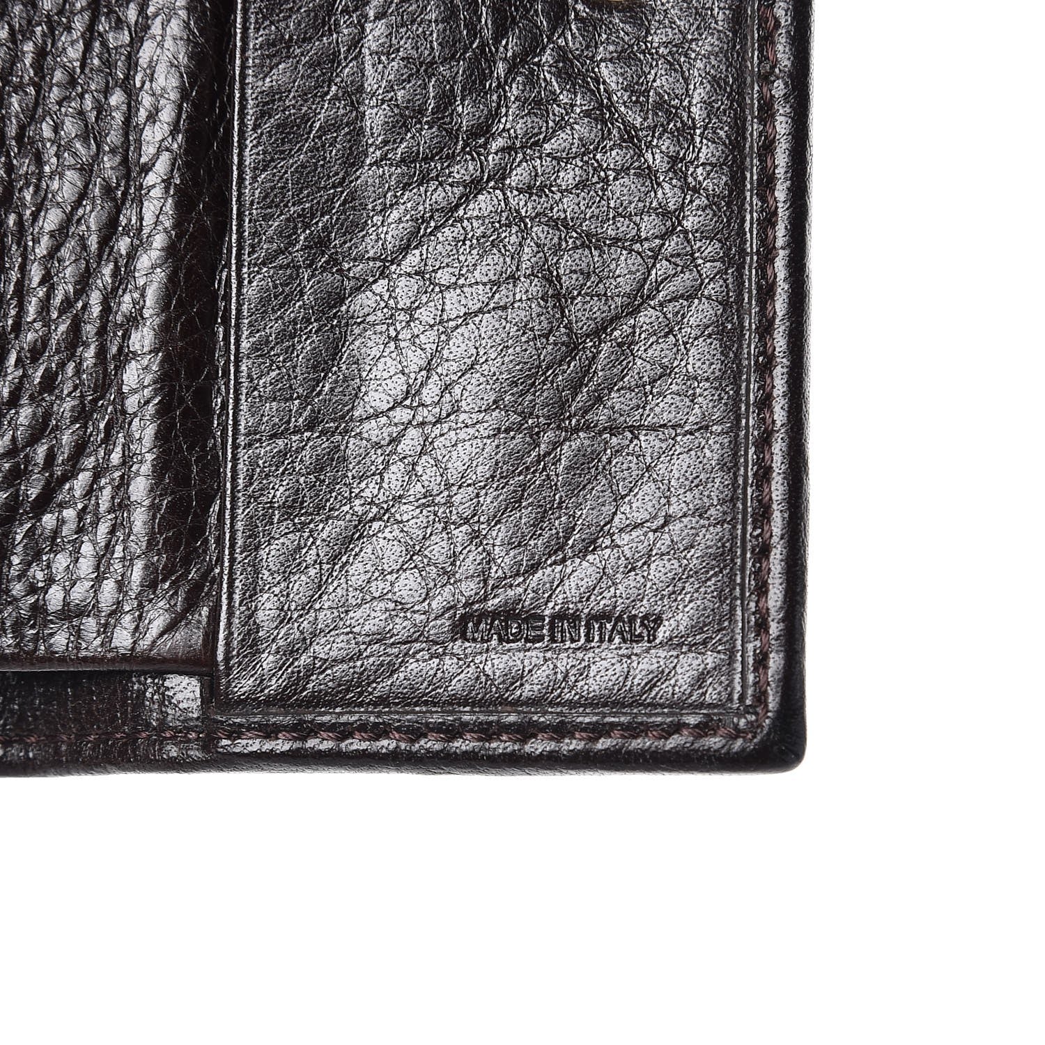 Fendi Zucca Flap Wallet Tobacco 7 of 8