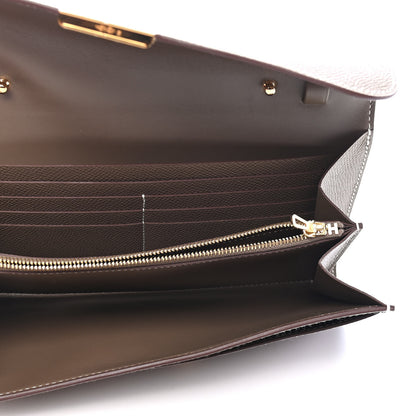Hermes Epsom Constance Long To Go Wallet Etoupe 5 of 8