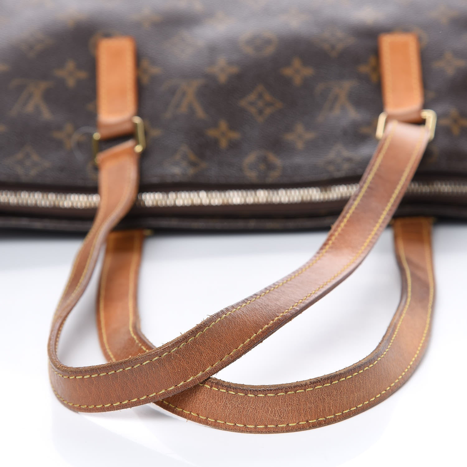 Louis Vuitton Monogram Cabas Mezzo 11 of 16