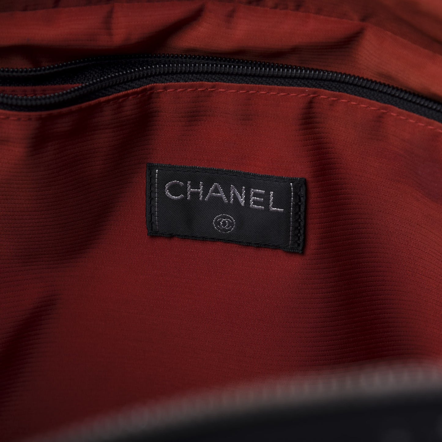 Nylon Travel Duffel Bag Black