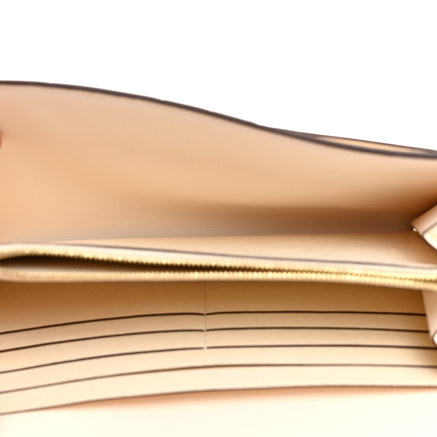 Hermes Ostrich Constance Long Wallet To Go Nata 5 of 9