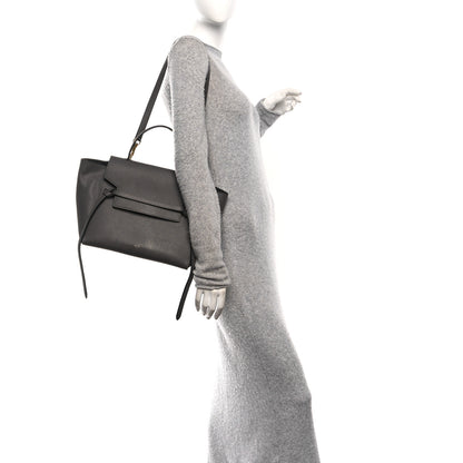 Celine Grained Calfskin Mini Belt Bag Grey 2 of 11
