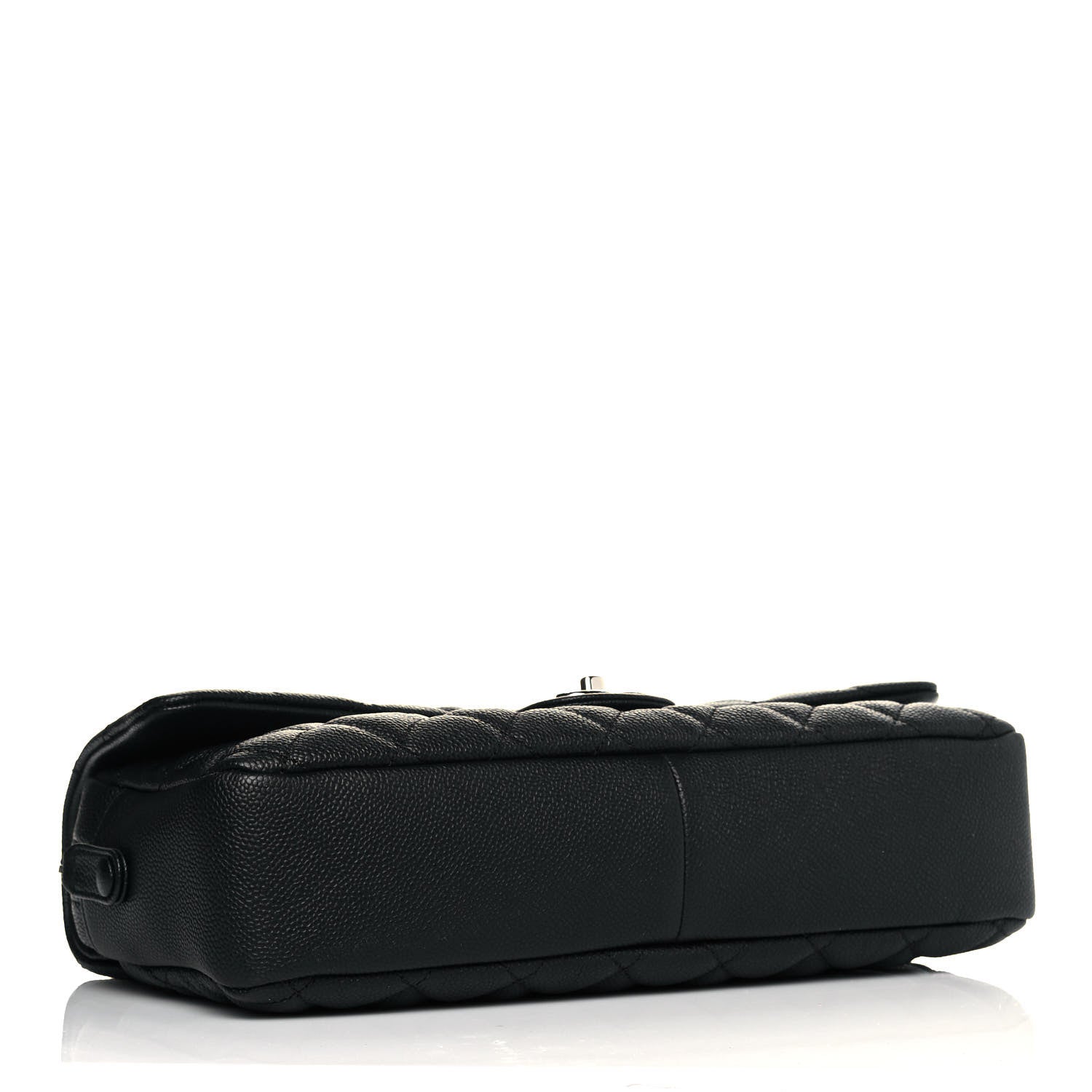 Chanel Caviar Quilted Jumbo Easy Flap Black 4 of 11