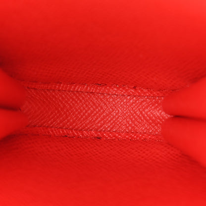 Louis Vuitton Monogram OnTheGo East West Round Coin Purse Red 5 of 7