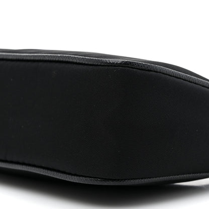 Prada Tessuto Nylon Mini Re-Edition 2000 Shoulder Bag Black 8 of 11