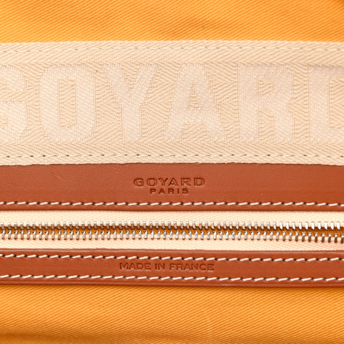 Goyardine Saint Jeanne GM Bowler Black Gold