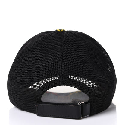 Gucci GG Supreme Monogram Psychedelic Baseball Hat XXL 61 Black 3 of 7