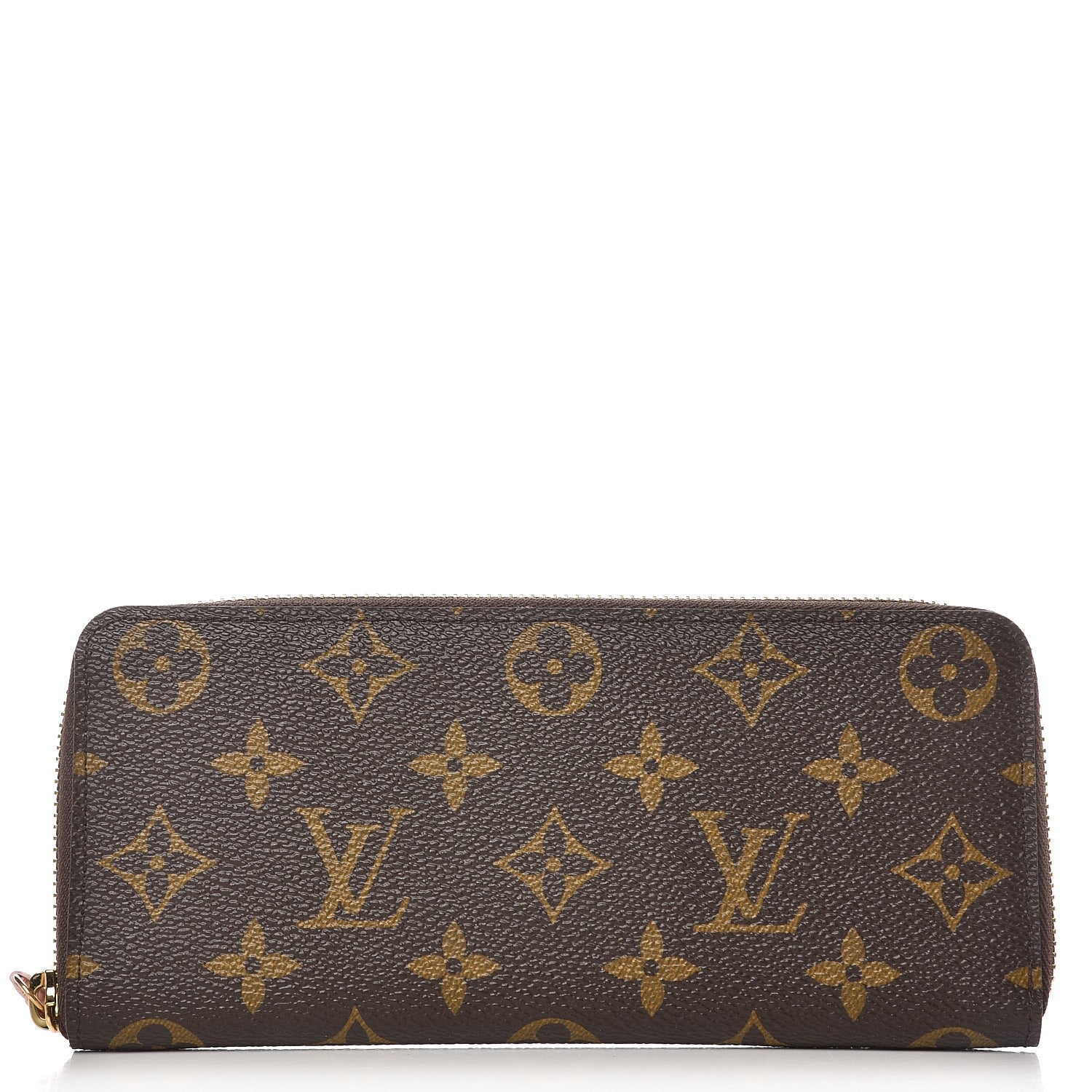 Louis Vuitton Monogram Clemence Wallet Rose Ballerine 1 of 6