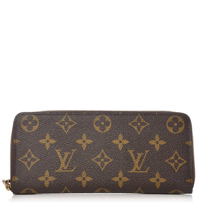 Louis Vuitton Monogram Clemence Wallet Rose Ballerine 1 of 6