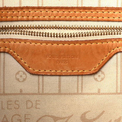 Louis Vuitton Damier Azur Neverfull MM 10 of 26
