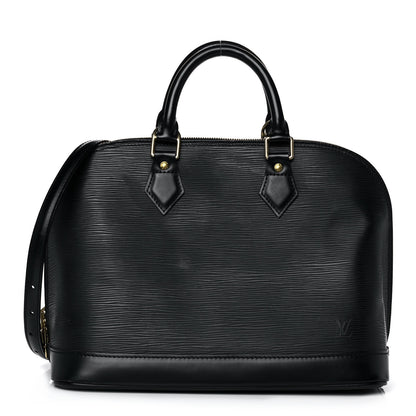 Louis Vuitton Epi Alma PM Black 1 of 20