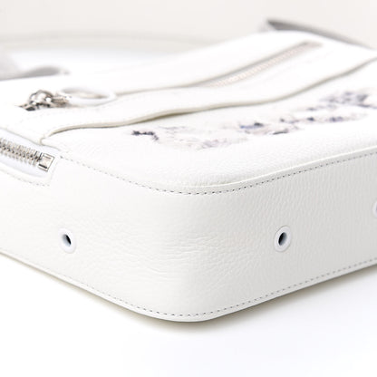 Christian Dior X DANIEL ARSHAM Grained Calfskin Safari Messenger White 7 of 10