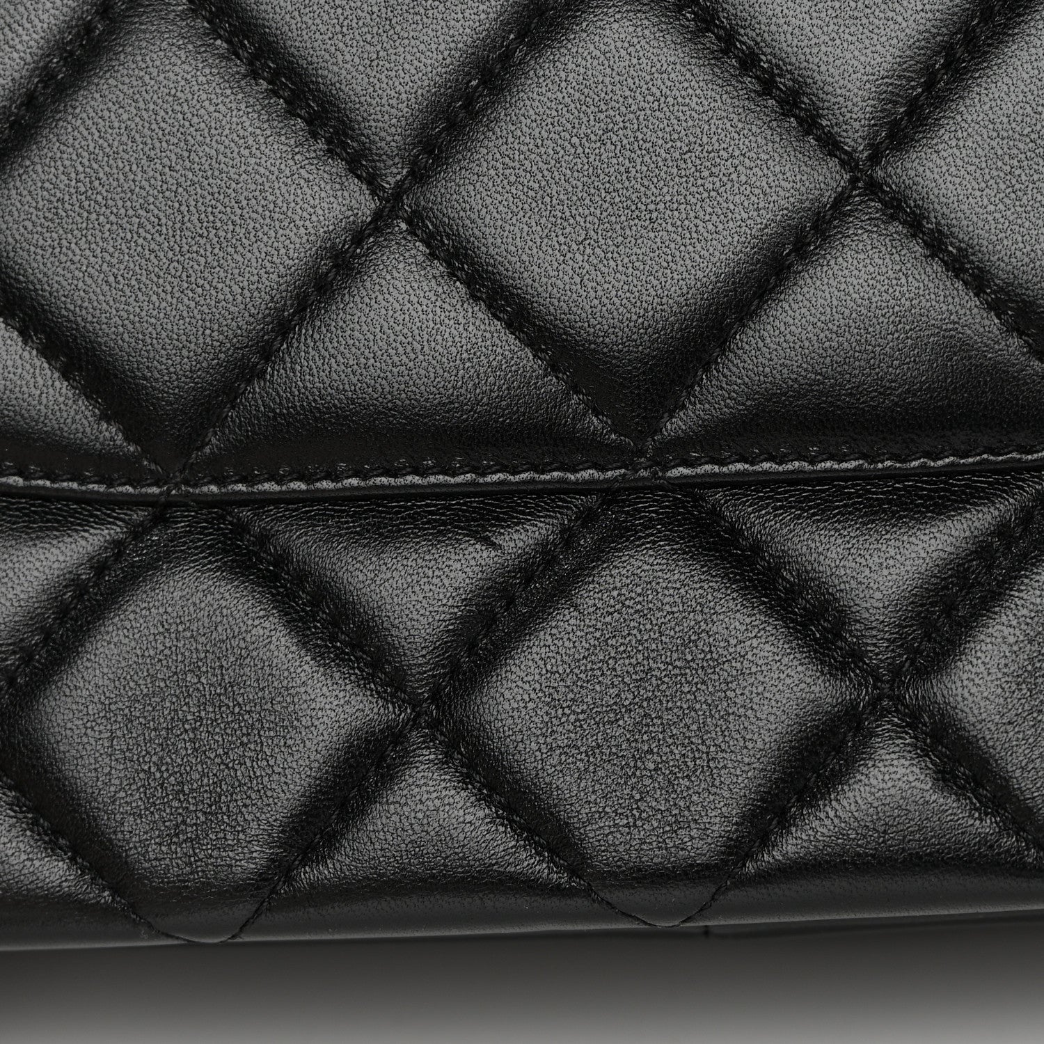 Chanel Lambskin Quilted Medium Trendy CC Flap Dual Handle Bag Black 12 of 12