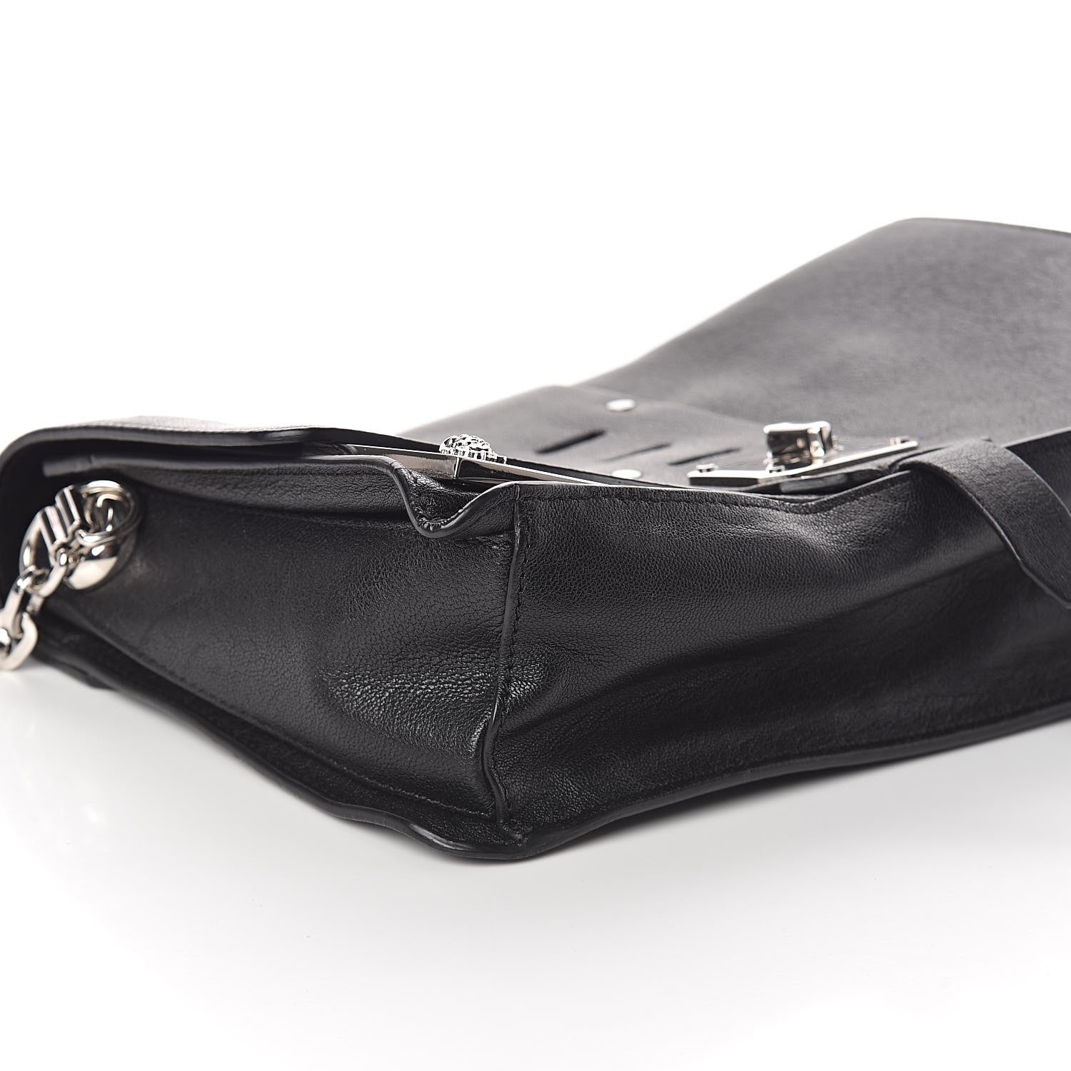 Versace Goatskin Large Stardvst Shoulder Bag Black 7 of 8