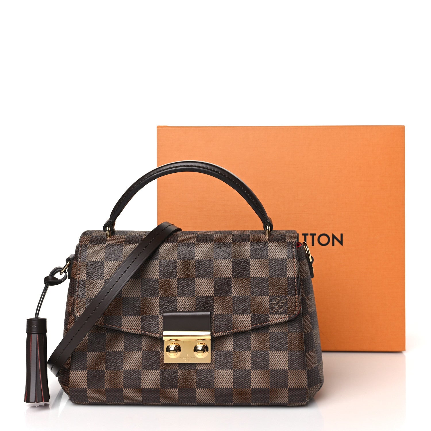 Louis Vuitton Damier Ebene Croisette 10 of 10