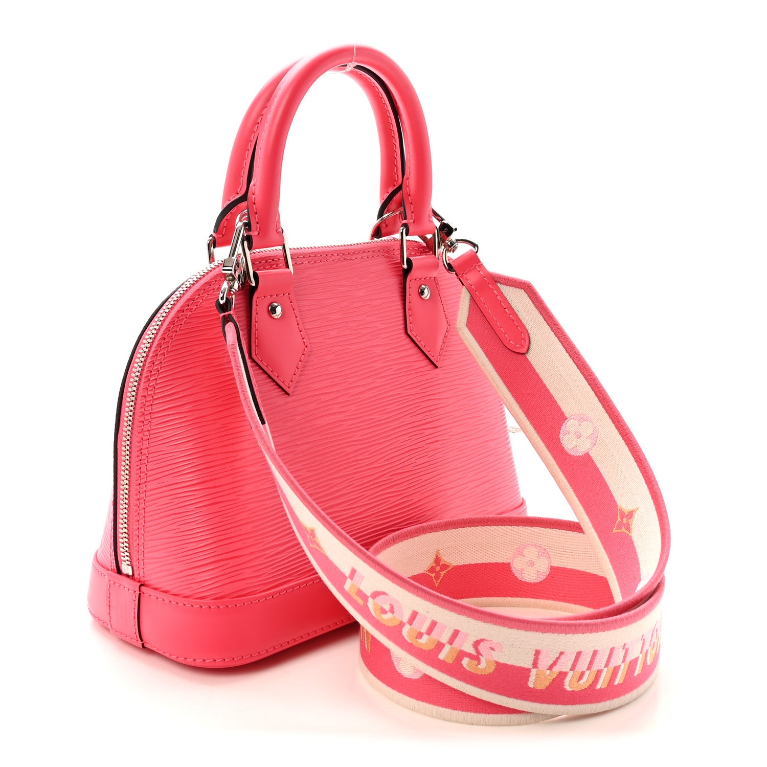 Louis Vuitton Epi Jacquard Alma BB Dragon Fruit 3 of 9
