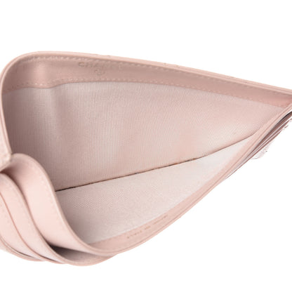 Chanel Patent Quilted Large Flap Wallet Pink 7 of 24