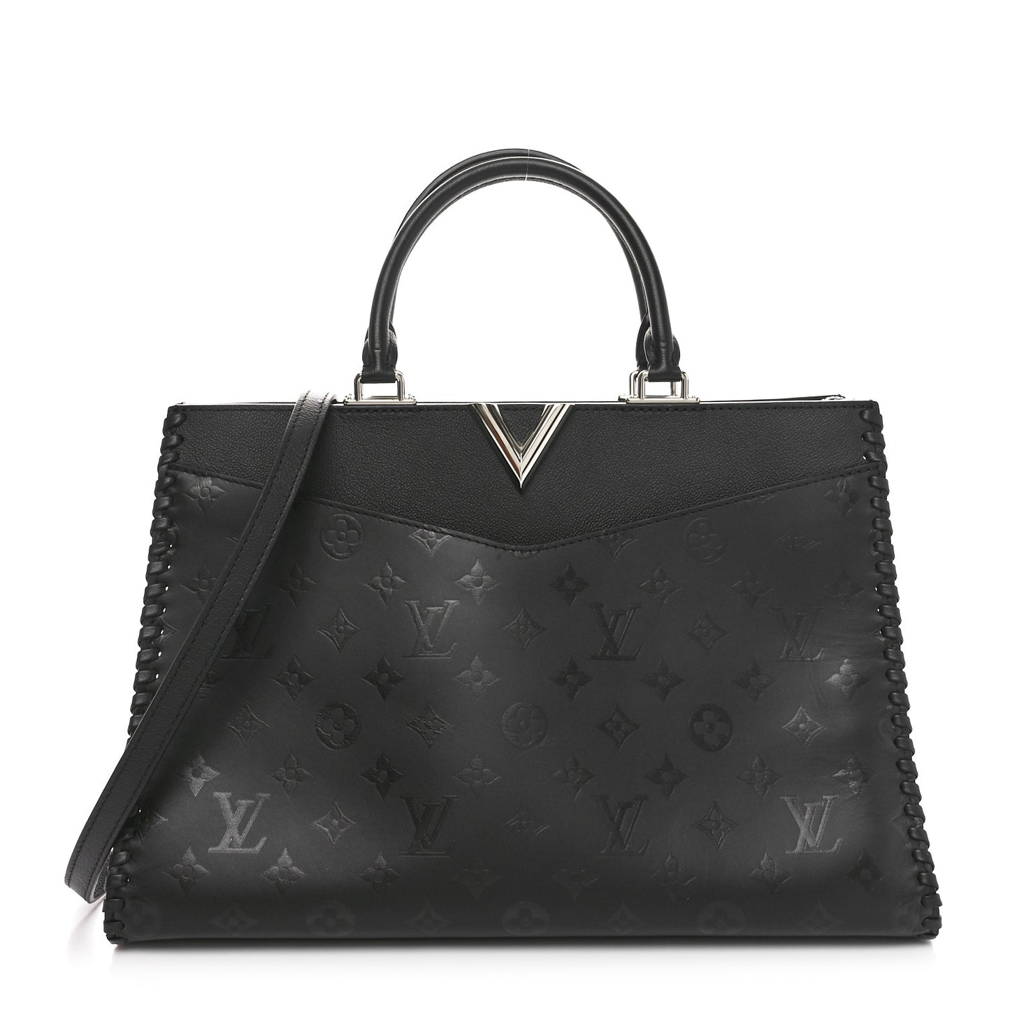 Monogram Cuir Plume Very Zipped Tote