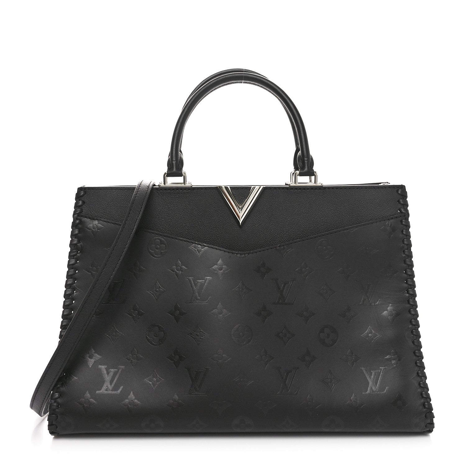 Louis Vuitton Monogram Cuir Plume Very Zipped Tote 1 of 10