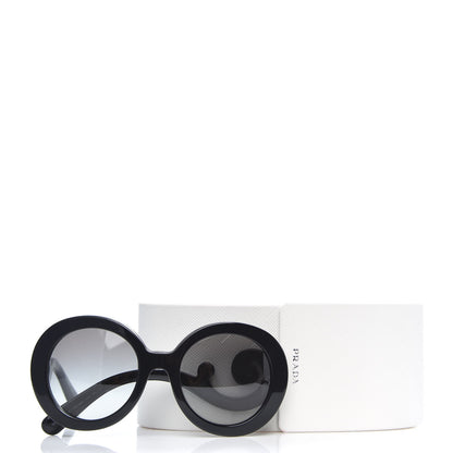 Prada Baroque Sunglasses SPR 27N Black 8 of 8