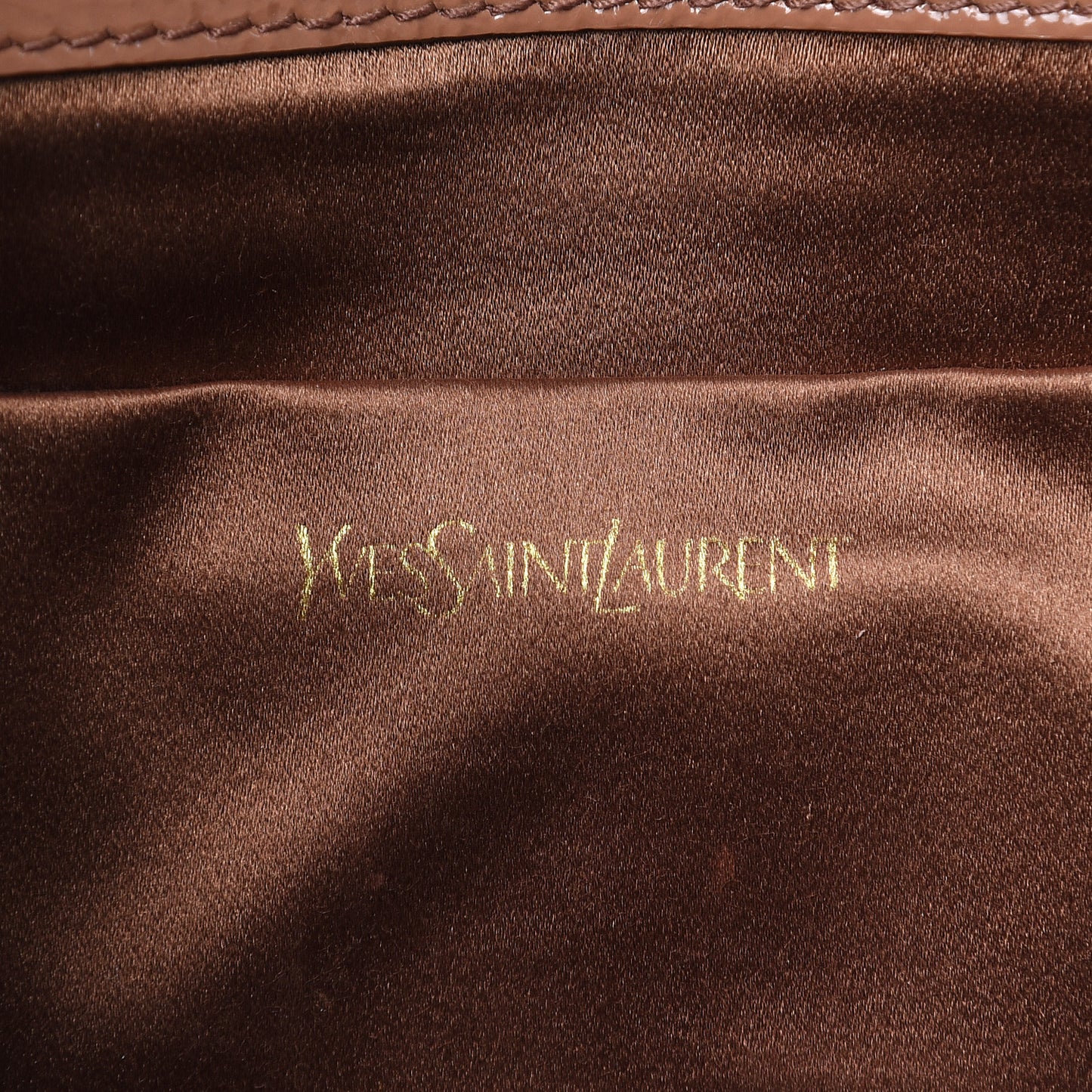 Textured Patent Calfskin Monogram Large Belle De Jour Clutch Nude