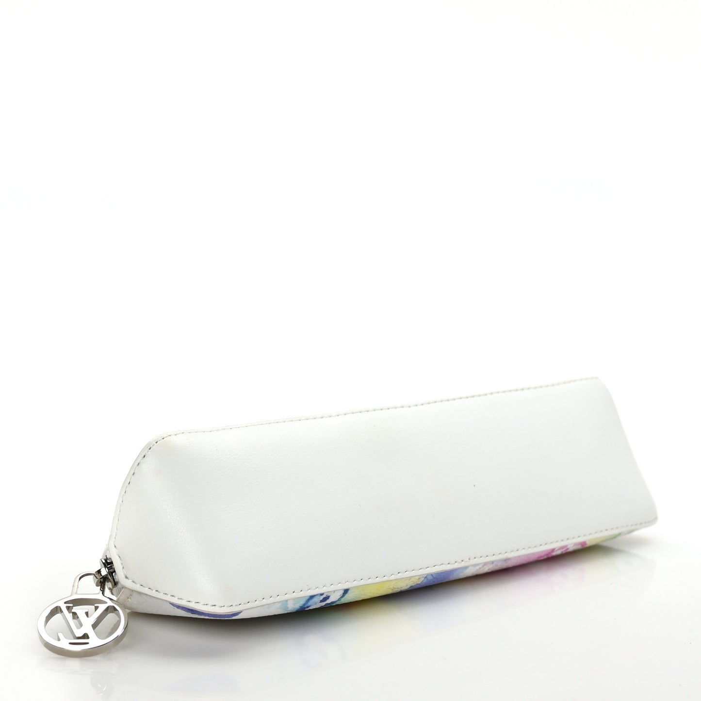 Monogram Watercolor Elizabeth Pencil Pouch Multicolor