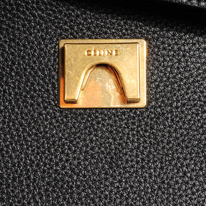 Celine Drummed Calfskin Small Belt Bag Black 8 of 10